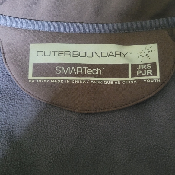 Brown OuterBoundary Smart tech youths small jacket - Picture 2 of 2